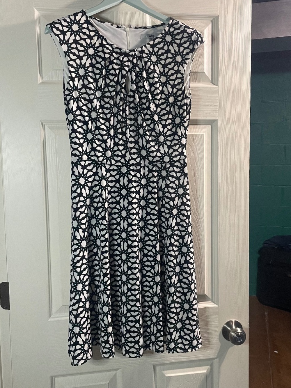 Wisp Patterned Jersey Dress